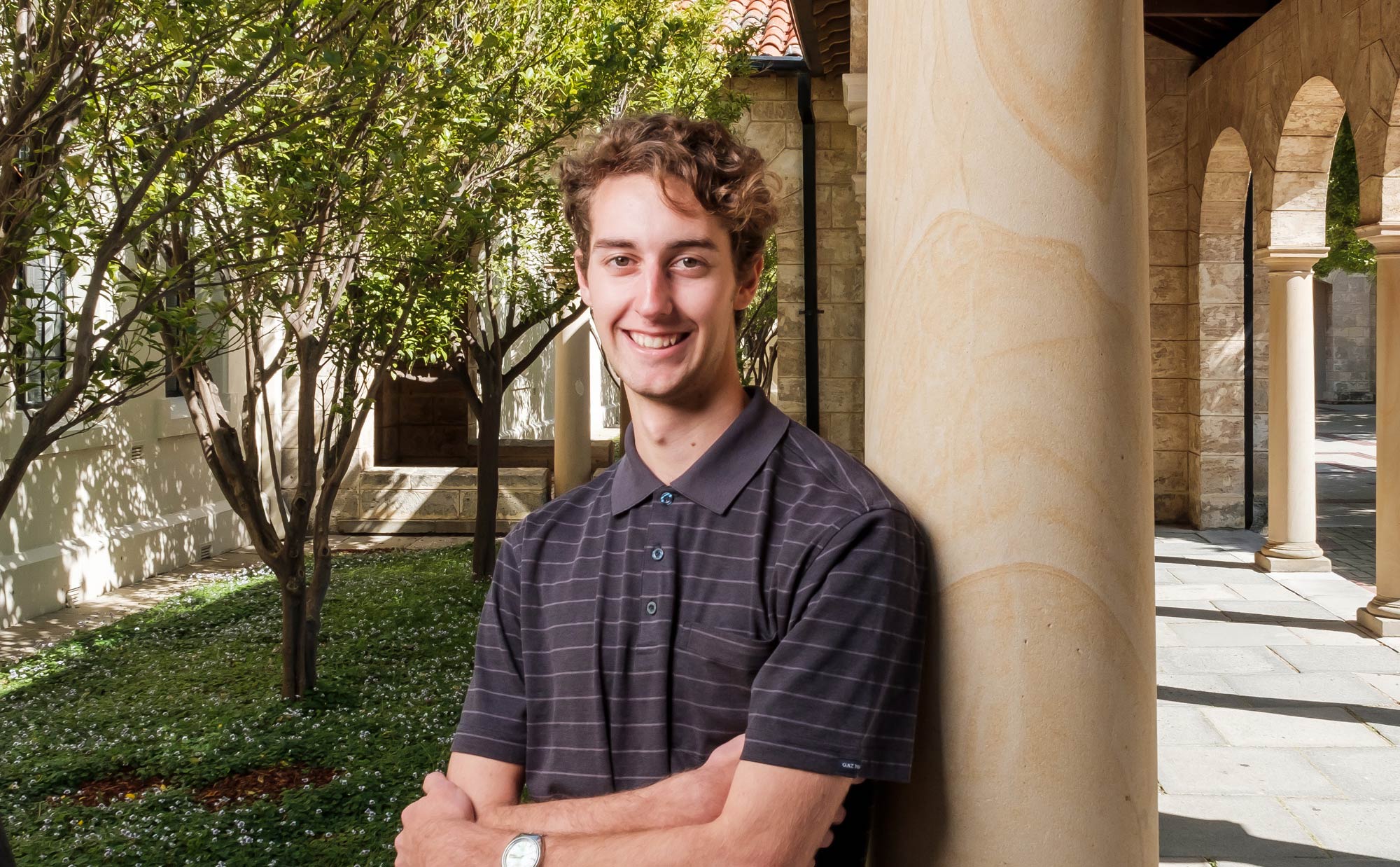 Patrick Donovan, First Year Bachelor Science Student & UWA Alumni Inspire Scholarship recipient